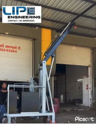 Hydraulic Electric Floor Crane