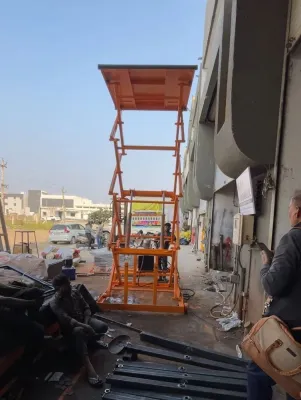 DOUBLE SCISSOR LIFT TABLE