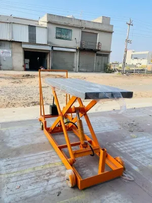 HYDRAULIC SCISSOR LIFTING TROLLEY