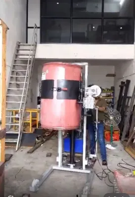 500Kg Battery Operated Drum Tilter Lifter