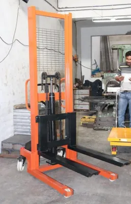 Mild Steel Hydraulic Pallet Stacker