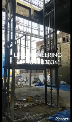 HYDRAULIC GOODS LIFT DOUBLE MAST
