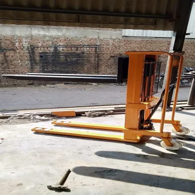 Yellow Stacker Trolley
